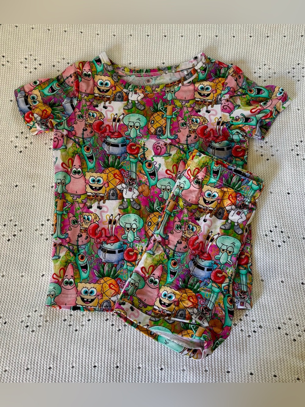 Little Snuggles SpongeBob Matching Set